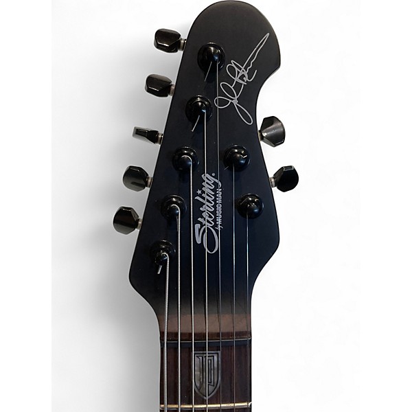 Used Sterling by Music Man JP70 John Petrucci Signature Satin Black Solid Body Electric Guitar