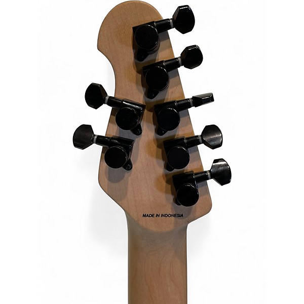 Used Sterling by Music Man JP70 John Petrucci Signature Satin Black Solid Body Electric Guitar