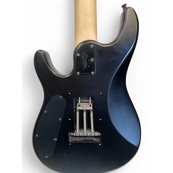 Used Sterling by Music Man JP70 John Petrucci Signature Satin Black Solid Body Electric Guitar