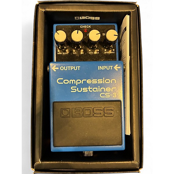 Used BOSS CS3 Compressor Sustainer Effect Pedal
