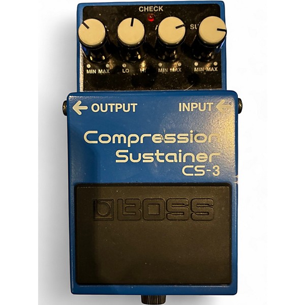 Used BOSS CS3 Compressor Sustainer Effect Pedal