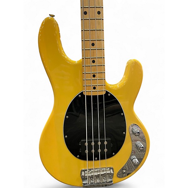 Used Sterling by Music Man Classic Ray 24CA Butterscotch Blonde Electric Bass Guitar