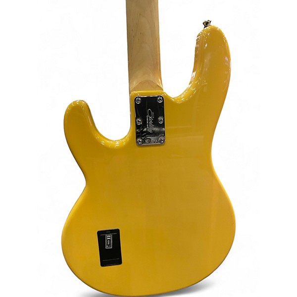 Used Sterling by Music Man Classic Ray 24CA Butterscotch Blonde Electric Bass Guitar