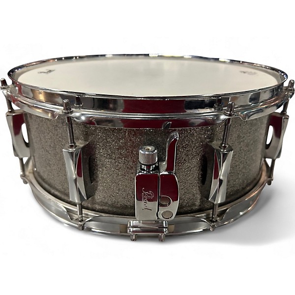 Used Pearl 14in Limited Edition SST Snare Silver Sparkle Drum