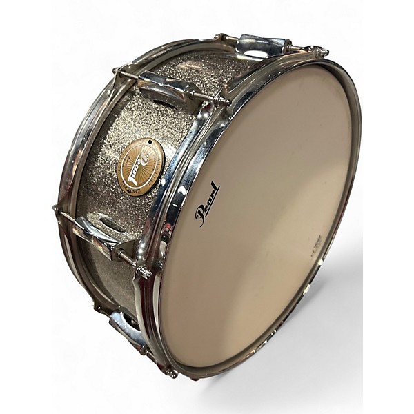 Used Pearl 14in Limited Edition SST Snare Silver Sparkle Drum
