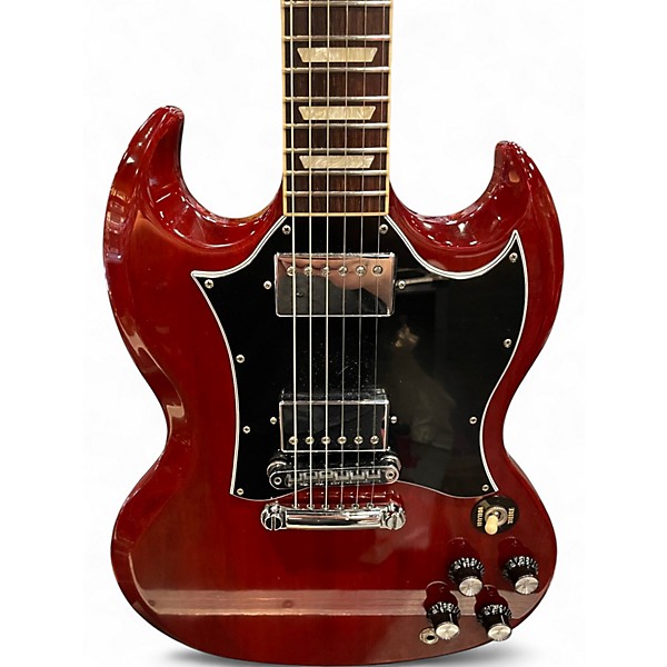 Used 2021 Gibson SG Standard Cherry Solid Body Electric Guitar