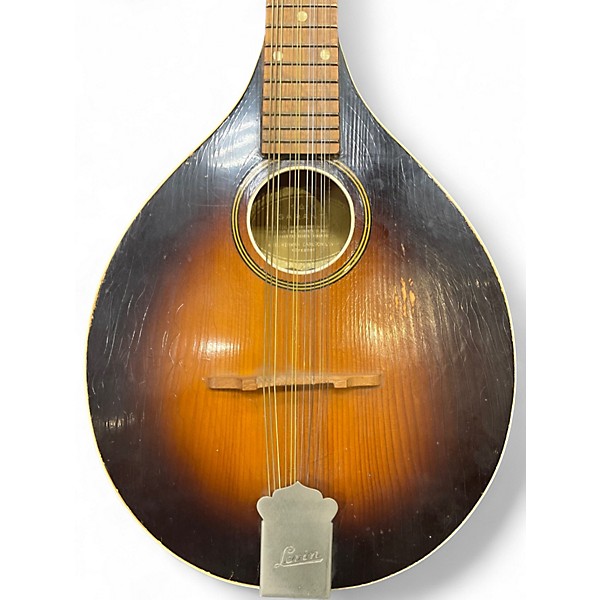 Vintage 1940s Levin 375 2 Color Sunburst Mandolin