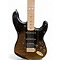 Used Squier STRATOCASTER Black Solid Body Electric Guitar
