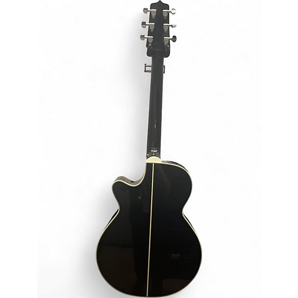 Used Takamine EG561C Black Acoustic Electric Guitar