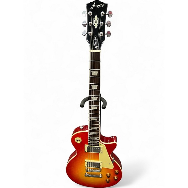 Used Firefly CLASSIC AMBER CHERRY Solid Body Electric Guitar