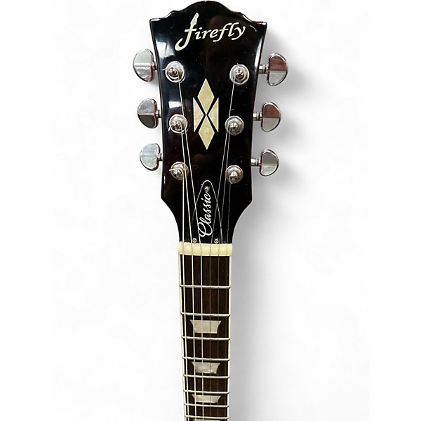 Used Firefly CLASSIC AMBER CHERRY Solid Body Electric Guitar