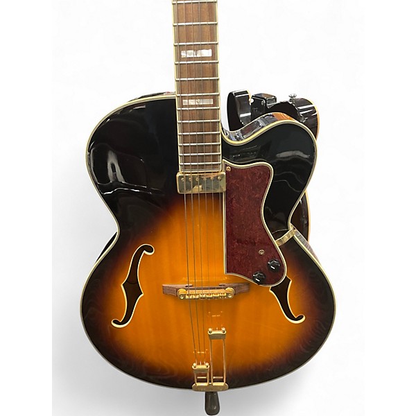 Used Epiphone Emperor Regent Tobacco Sunburst Hollow Body Electric Guitar