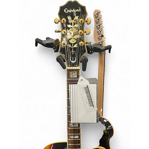Used Epiphone Emperor Regent Tobacco Sunburst Hollow Body Electric Guitar