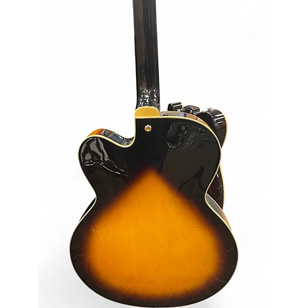 Used Epiphone Emperor Regent Tobacco Sunburst Hollow Body Electric Guitar