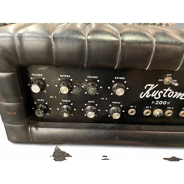 Used 1972 Kustom K200B5 Solid State Guitar Amp Head