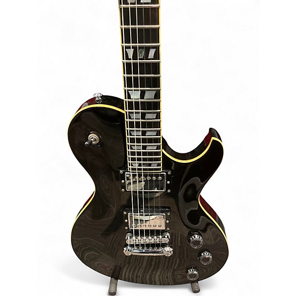 Used Schecter Guitar Research SOLO 6 LIMITED Black Solid Body Electric Guitar