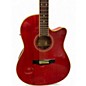 Used SIGMA SE18 Red Acoustic Electric Guitar