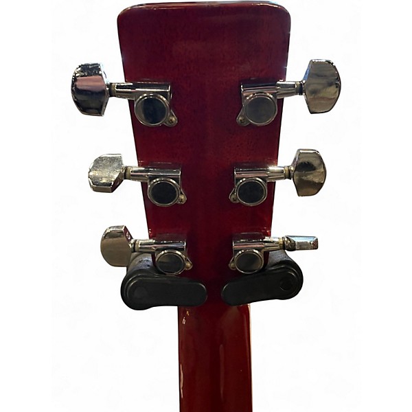 Used SIGMA SE18 Red Acoustic Electric Guitar