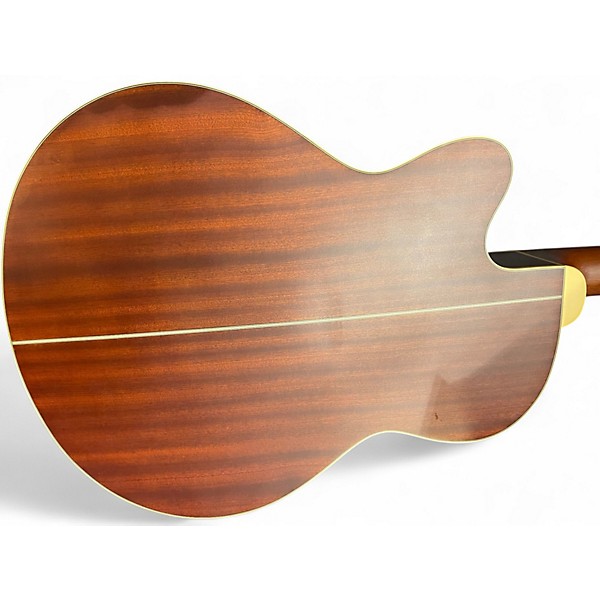 Used Ibanez AEB105E Antique Natural Acoustic Bass Guitar