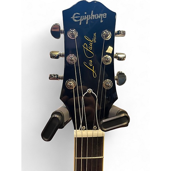 Used 2026 Epiphone Les Paul Special Double Cutaway Blue Solid Body Electric Guitar