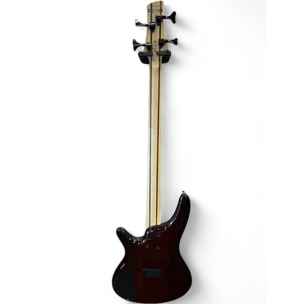 Used Ibanez SR4000E Amber Electric Bass Guitar