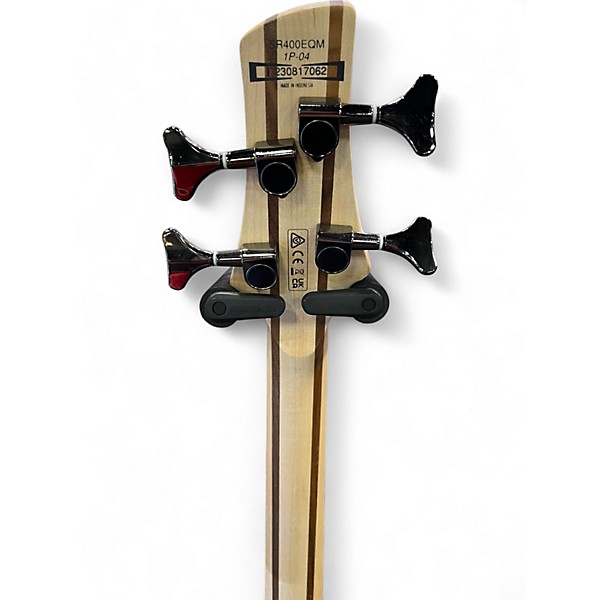 Used Ibanez SR4000E Amber Electric Bass Guitar