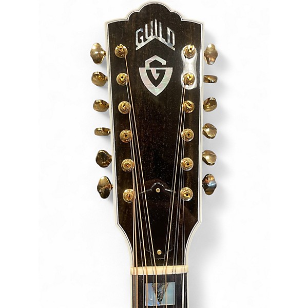 Used Guild F-512 Natural 12 String Acoustic Guitar