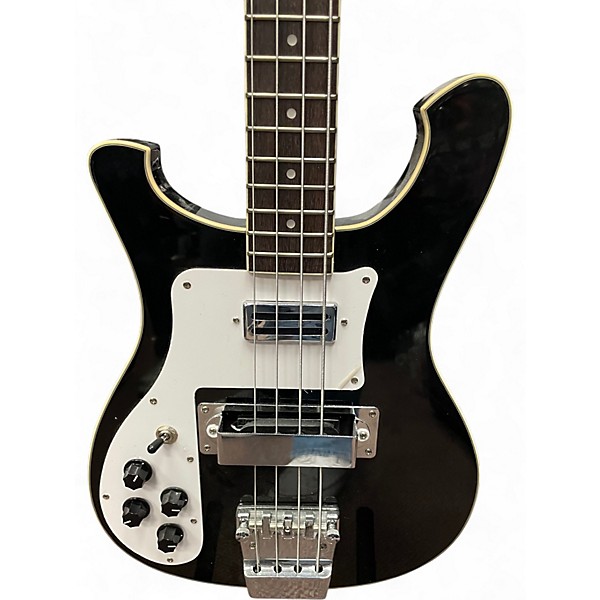 Used Harley Benton RB-414 Black Electric Bass Guitar