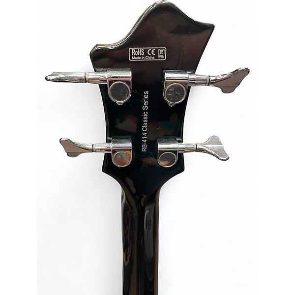 Used Harley Benton RB-414 Black Electric Bass Guitar