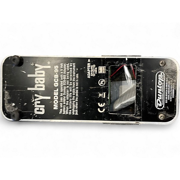 Used Dunlop GCB95 Original Crybaby Wah Effect Pedal