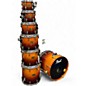Used Pearl 7 Piece Session Custom Sunburst Drum Kit thumbnail