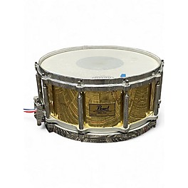 Used Pearl 14X6.5 Free Floating Brass Drum