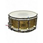 Used Pearl 14X6.5 Free Floating Brass Drum thumbnail