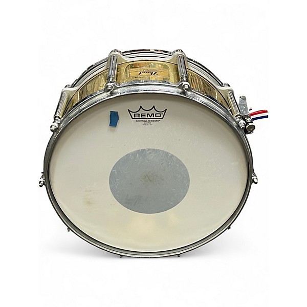 Used Pearl 14X6.5 Free Floating Brass Drum
