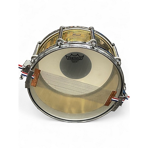 Used Pearl 14X6.5 Free Floating Brass Drum