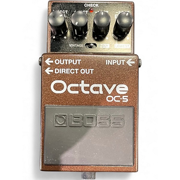 Used BOSS oc5 Effect Pedal