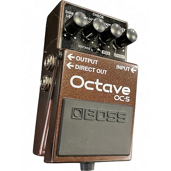 Used BOSS oc5 Effect Pedal