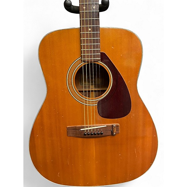 Used Yamaha fg160 Natural Acoustic Guitar