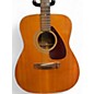 Used Yamaha fg160 Natural Acoustic Guitar