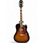Used Epiphone Hummingbird Pro sunburst Acoustic Electric Guitar thumbnail