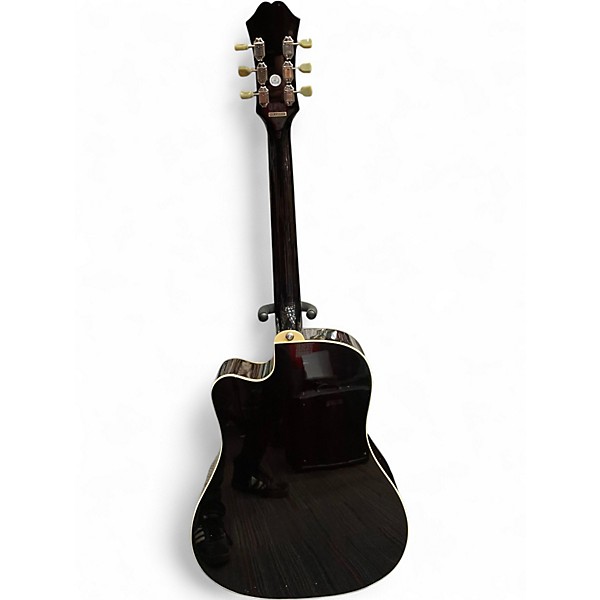 Used Epiphone Hummingbird Pro sunburst Acoustic Electric Guitar