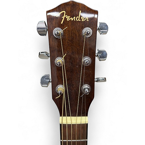 Used 2012 Fender CD-60SCE Natural Acoustic Guitar