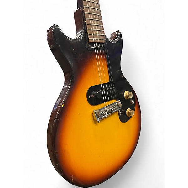 Vintage 1964 Gibson MELODY MAKER  2 Tone Sunburst Solid Body Electric Guitar