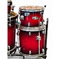 Used Mapex 5 Piece M PRO Red to Black Fade Drum Kit