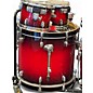 Used Mapex 5 Piece M PRO Red to Black Fade Drum Kit