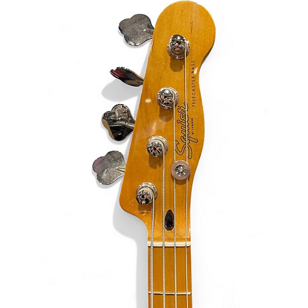 Used Squier classic vibe telecaster Bass Vintage White Electric Bass Guitar