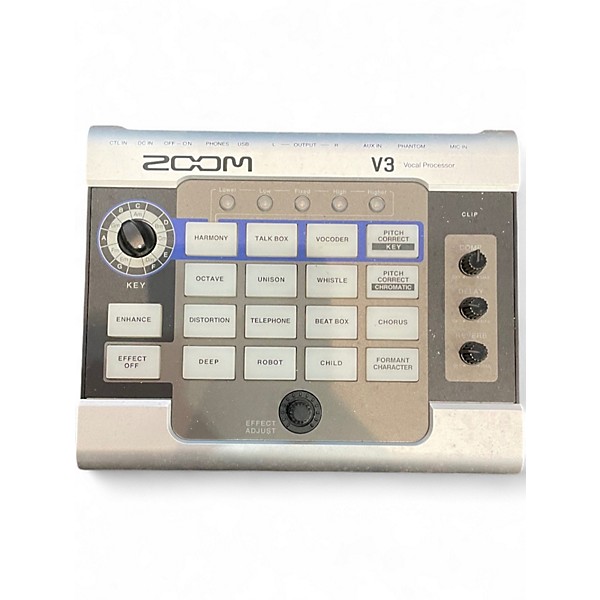 Used Zoom V3 Vocal Processor