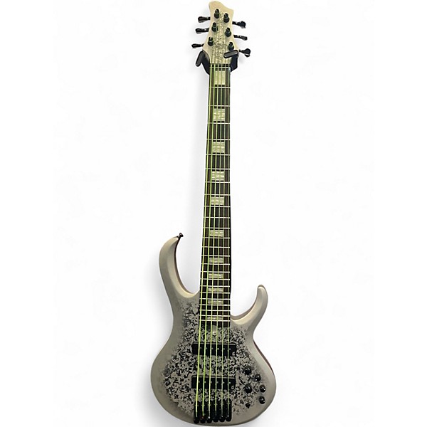 Used 2024 Ibanez BTB25TH6 silver blizzaed matte Electric Bass Guitar