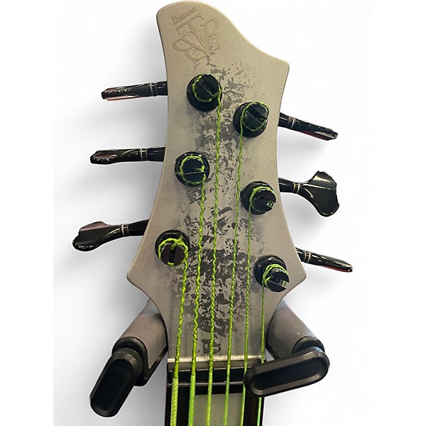 Used 2024 Ibanez BTB25TH6 silver blizzaed matte Electric Bass Guitar