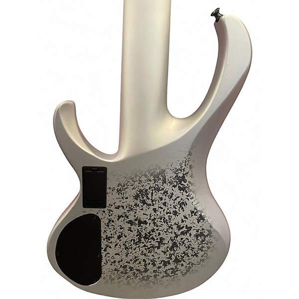 Used 2024 Ibanez BTB25TH6 silver blizzaed matte Electric Bass Guitar